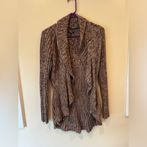 Brown cardigan